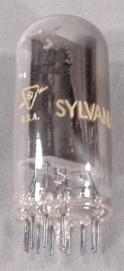 12BE3 RÖHRE SYLVANIA NEU IM KARTON GETESTET & VERPACKT VINTAGE KOMMERZIELL ÜBERSCHUSS - Bild 1 von 3