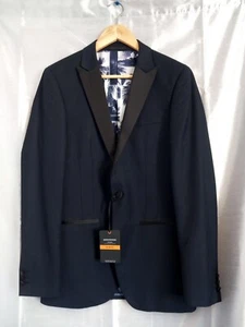Mens Greenwoods Young Slim Fit Jacket - 36"L - Midnight Blue - NEW - RRP £100 - Picture 1 of 7
