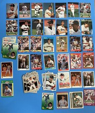 Lot Of 57 Will Clark Baseball Cards. Fleer And Topps RC. 12 Card Barry Colla Set