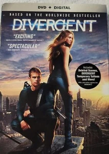 Divergent DVD and Digital 2014 very clean outer jacket - Picture 1 of 3