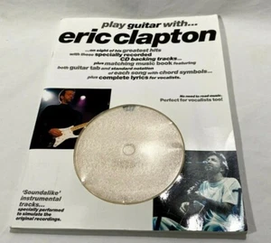 Play Guitar With... Eric Clapton (English) Paperback Book (book only, no CD) - Picture 1 of 4