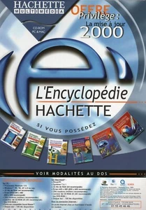 LOGICIEL d'Encyclopédie " HACHETTE " VINTAGE pour Windows 95 , 98 , NT4.0 - Photo 1/4