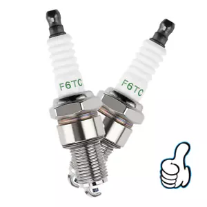 Zündkerze Ersetzt für F6TC F6RTC BP6ES für Rasenmäher Rasentraktoren Generator - Bild 1 von 17