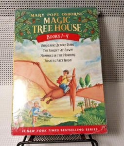 Magic Tree House Books 1-4 Mary Pope Osborne NEW SEALED - Picture 1 of 5