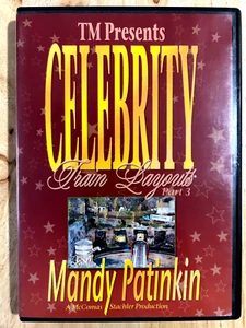 Celebrity Model Train Railroading Layouts Part 3 : Mandy Patinkin (DVD 2003 VG) - Picture 1 of 3
