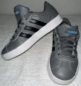 Adidas Kids Size 11.5 K Classic Gray Casual Sneakers Unisex Kids - Picture 1 of 8