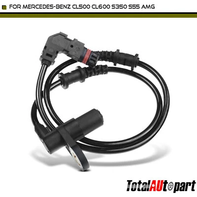 Sensor de velocidad de rueda ABS para Mercedes-Benz CL500 CL55 AMG S350 delantero izquierdo o derecho Foto 1 de 4