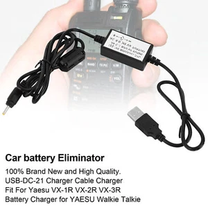 Cable Charger For Vx-1R Vx-2R Vx-3R Radio Walkie Talkie Accessories Usb-Dc-21 U2 - Zdjęcie 1 z 11