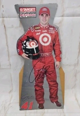 2004 NASCAR Casey Mears Target 14" Racing Cardboard Stand Up - Image 1 of 4