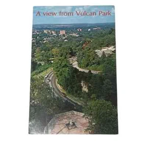 Postkarte Ein Blick vom Vulcan Park Birmingham Alabama Vintage A99 - Bild 1 von 2