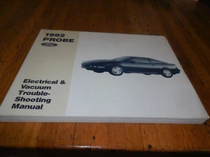 Nuevo 1992 Ford Probe Eléctrico Aspirador Servicio Tienda Evtm Manual - Imagen 1 de 4