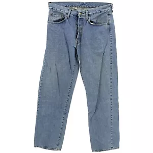 #7599 REPLAY Jeans Hose 901 Regular ohne Stretch blue blau 36/32 - Picture 1 of 2