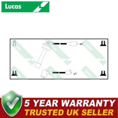 Conductores de encendido Lucas HT se adaptan a Toyota MR 2 1989-1991 2.0 LUC7288MF Foto 1 de 2