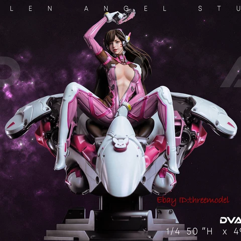 Fallen Angel Studio 1/4 DVA Pink DX Ver 19.7inch Resin Painted Statue In Stock Cover