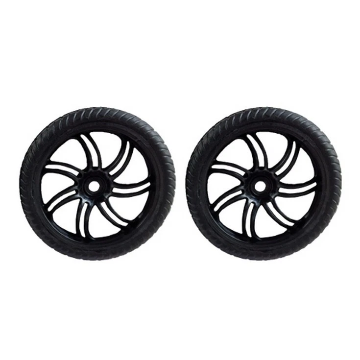 Redcat Racing BS210-003  Road Wheels Black (L/R)  S-TRYK-R BS210-003 - Image 1 of 1