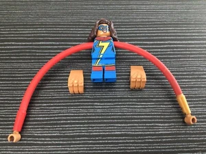 Lego Ms. Marvel (sh375) Minifigures Super Heroes 76076 - Picture 1 of 2