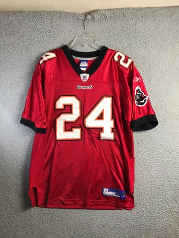 Tampa Bay Buccaneers Cadillac Williams #24 NFl Reebok Jersey Mens 48 ≈ L Red Cover