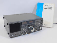 Yaesu FRG-7700 Ham Radio Communications Receiver + Manual (works well)