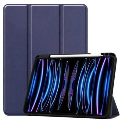 Smart Leather Case For iPad Pro 11 in 4th 3rd 2nd Generation Soft TPU Stand Fold - Image 1 of 4