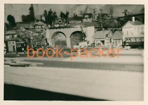 Historisches Modelleisenbahn-Foto (vintage photo model railway) Mai 1965