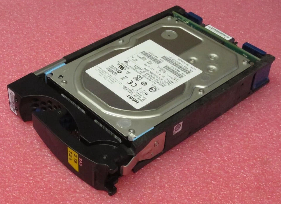 EMC VMAX 2TB HDD 7.2k SAS 3.5" 005049816 118032814-02 HUS723020ALS640 - Image 1 of 4