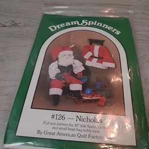 Dream Spinners 1986 Kit Muñeca Santa Grande 30" Alto San Nicolás - Imagen 1 de 2