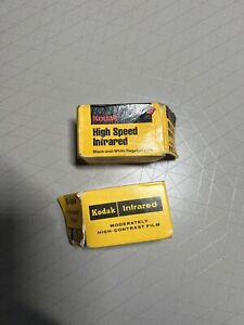 Kodak Ektachrome Infared EIR film  Lot Of 2