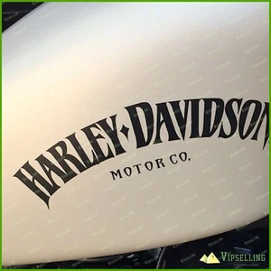 Harley Davidson Tank Decals Stickers Premium Quality Vinyl 8 x 2" Any Colors Set - Picture 1 of 29