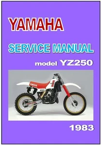 YAMAHA Workshop Manual YZ250 K 1983 Service Repair Tuning Maintenance YZ250K - Picture 1 of 5
