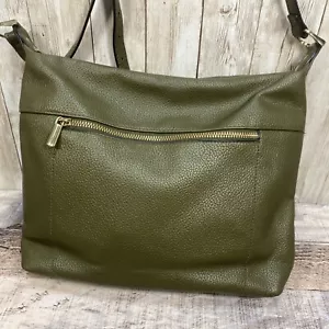A New Day Women’s Olive Green Vegan Leather Purse Bag Medium  - Picture 1 of 19