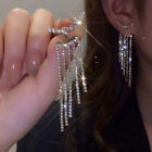 Bling Diamante Earrings Crystal Rhinestone Jewellery Sparkle Drop Earrings AU!