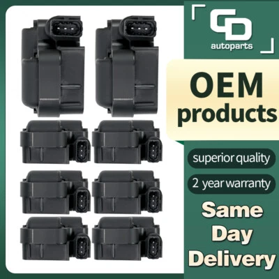 UF359 Set of 8 Ignition Coil for Mercedes-Benz ML320 S430 E500 Class A0001587303 - Image 1 of 4