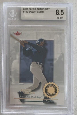 2001 Fleer Authority #110 Jason Smith Beckett BGS 8.5 NM-MT Clean! (B29) - Image 1 of 2