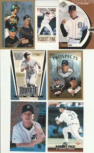 ⚾ 20 different cards ROBERT FICK lot RC 1998 - 2004 Tigers Braves Rays - Picture 1 of 3