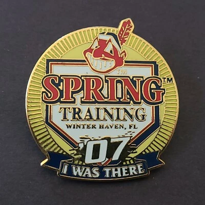 2007 MLB Spring Training - Cleveland Indians, Winter Haven, FL Lapel-Hat Pin - Image 1 of 3