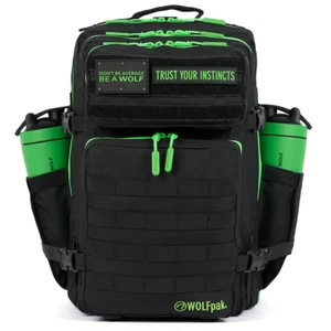 Mochila 45L negra verde neón - Imagen 1 de 23