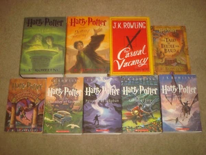 Harry Potter Book LOT Complete Series Set Beedle Bard Casual Vacancy J K Rowling - Picture 1 of 12