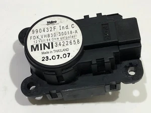 MINI ONE R56 2007 HEATER CLIMATE FLAP MOTOR REGULATOR 990432F 3422658 / 2006-13 - Imagen 1 de 3