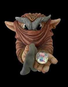 FIGURINA WORLD OF KRYSTONIA SHIGGER PANTON 1988 con CRISTALLO SWAROVSKI INGHILTERRA - Foto 1 di 5