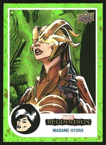 2022 UD Marvel Beginnings Volume 2 S1 Green Mirror World #44 Madame Hydra /61 - Bild 1 von 2