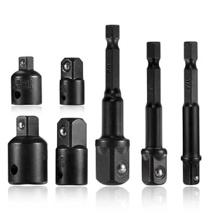 Impact Adapter&Reducer 1/4 3/8 1/2 Drive Socket Wrench Ratchet Socket Tool Set - Picture 1 of 11