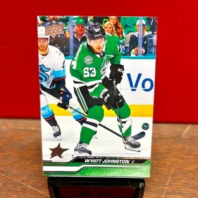 2023-24 Upper Deck Hockey #308 Wyatt Johnston - Image 1 of 2