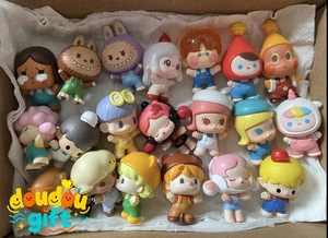 Genuine POP BEAN Hugging Series Confirmed Blind Box Figure Hot Toy Kid Gift 3cm - Picture 1 of 47