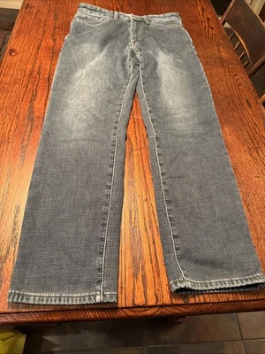 Pantalones de mezclilla forrados de lana regulares de colección resistentes a la intemperie para hombre 32x32 azules para exteriores Foto 1 de 4