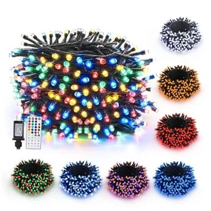 Easter Color Changing String Lights 200 LED 82ft RGB (Red, Green, Blue) - Picture 1 of 7