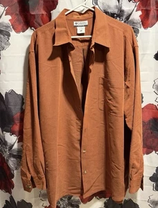 Columbia Herren Gr. XXL Burnt Orange dickes Langarm Hemd mit Knopfleiste - Bild 1 von 3