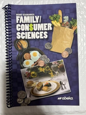 Abeka Home Economics Family/Consumer Sciences Student Text - Image 1 of 3