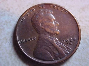 1928-S Lincoln Wheat Cent sehr schön ss - Bild 1 von 1