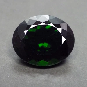 6.01 Cts GLAMOROUS OVAL CUT (12 x 10 mm) 100% NATURAL GREEN CHROME DIOPSIDE GEMS - Picture 1 of 7