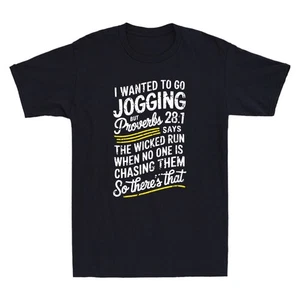 Jesus Christ Religious Christian Believer Christianity Funny Quote Men's T-Shirt - Picture 1 of 8
